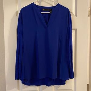 Women’s royal blue blouse